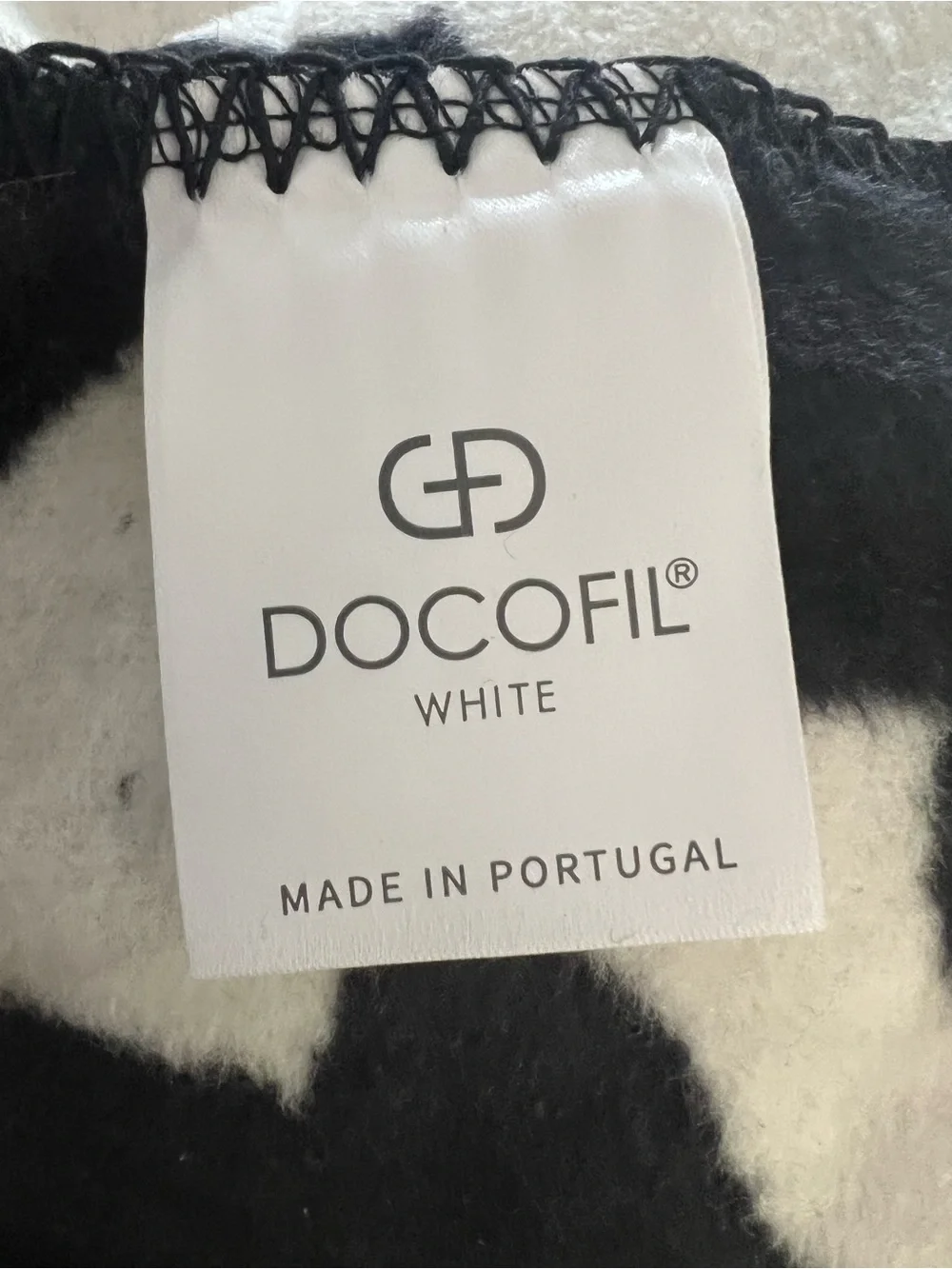 Reversible Black & White Bat Throw Blanket